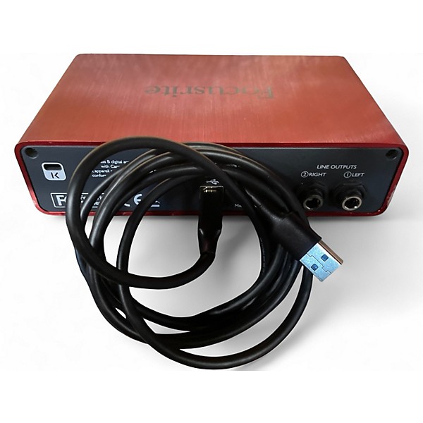 Used Focusrite Scarlett 2i2 Audio Interface