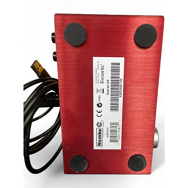 Used Focusrite Scarlett 2i2 Audio Interface