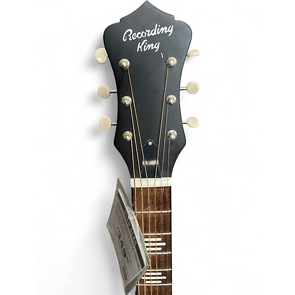 Used Recording King RPH-R2-E Dirty 30s Minnie Bucker Resonator Anaconda Burst Acoustic Electric Guitar