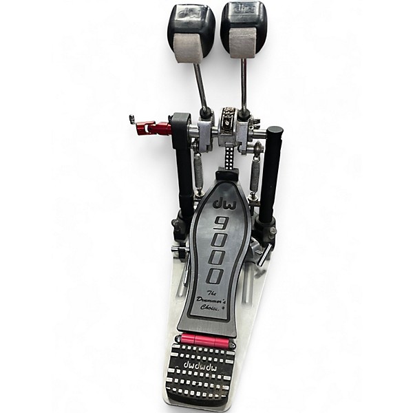 Used DW 9000 Series Double Double Bass Drum Pedal