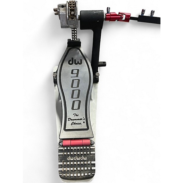 Used DW 9000 Series Double Double Bass Drum Pedal