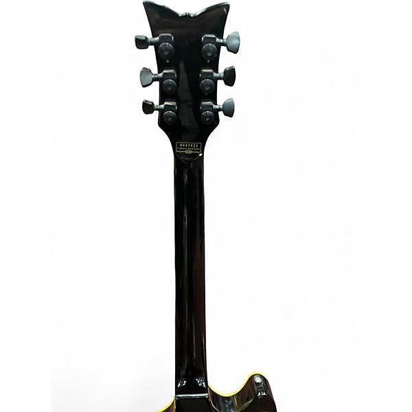 Used Schecter Guitar Research Blackjack Tempest Black Solid Body Electric Guitar