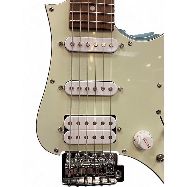 Used Ibanez AZES40 Purist Blue Solid Body Electric Guitar