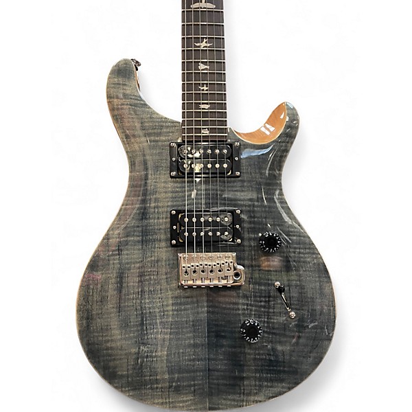 Used PRS SE Custom 24 Trans Charcoal Solid Body Electric Guitar