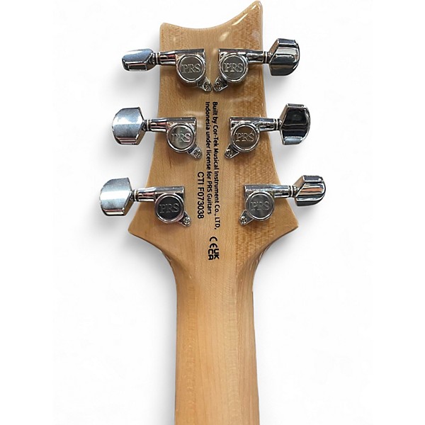 Used PRS SE Custom 24 Trans Charcoal Solid Body Electric Guitar