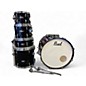 Used Pearl 5 Piece Roadshow Black Drum Kit thumbnail