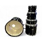 Used Pearl 5 Piece Roadshow Black Drum Kit