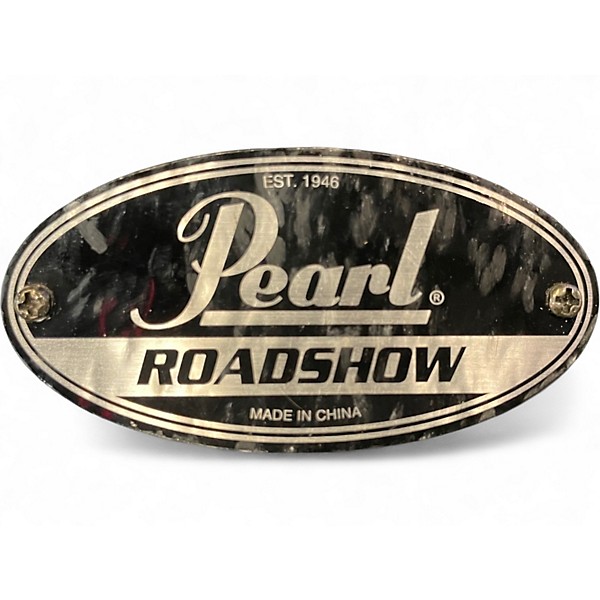 Used Pearl 5 Piece Roadshow Black Drum Kit