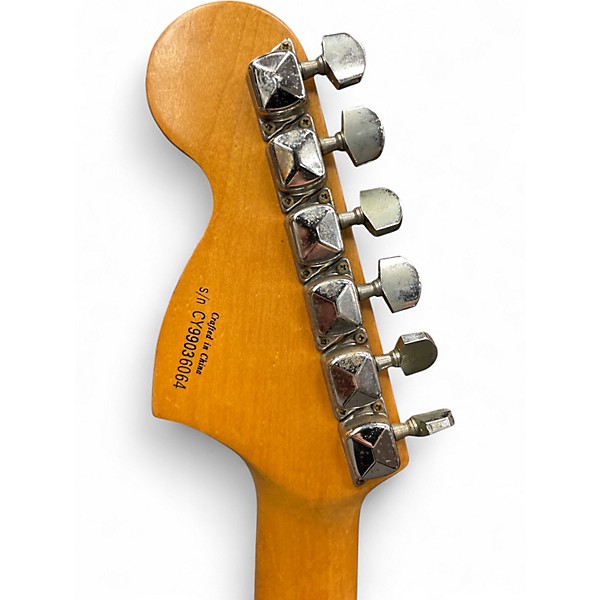 Used Squier Affinity Stratocaster Black Solid Body Electric Guitar