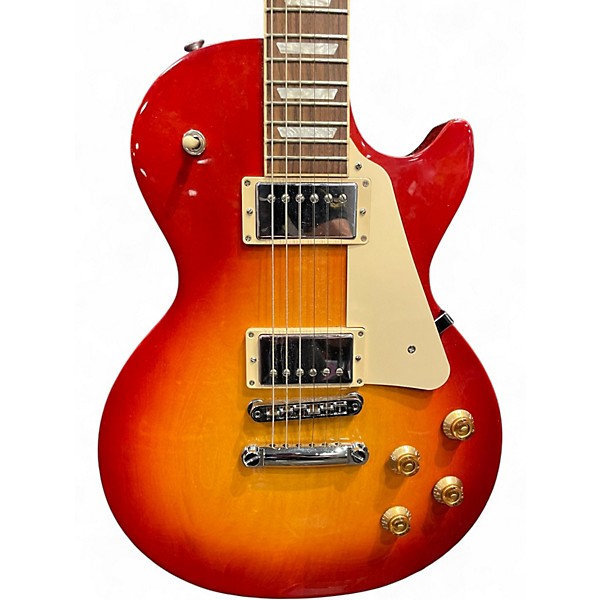 Used 2024 Gibson Les Paul Studio Cherry Sunburst Solid Body Electric Guitar