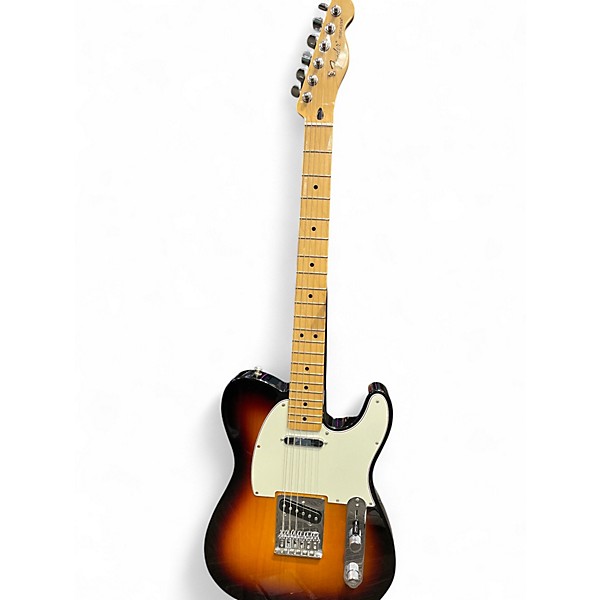 Used 2014 Fender Player Telecaster 3 Color Sunburst Solid Body Electric Guitar