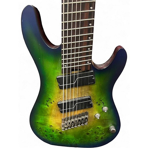 Used Cort KX508MS Mariana Blue Burst Solid Body Electric Guitar