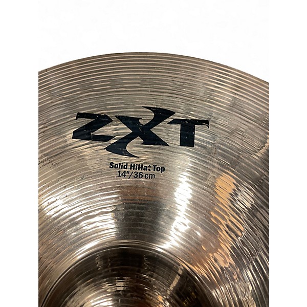 Used Zildjian 14in ZXT Solid Hi Hat Pair Cymbal