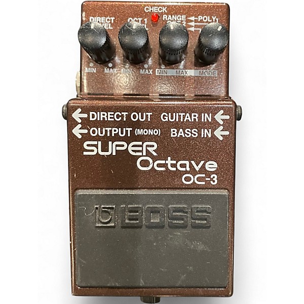 Used BOSS OC3 Super Octave Effect Pedal