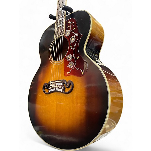 Used Gibson Custom 1957 SJ200 Vintage Sunburst Acoustic Electric Guitar