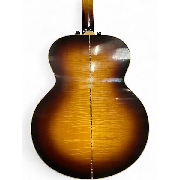 Used Gibson Custom 1957 SJ200 Vintage Sunburst Acoustic Electric Guitar