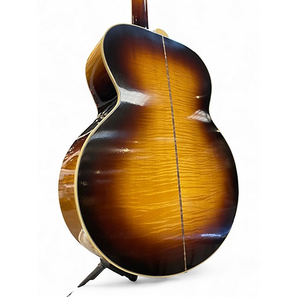 Used Gibson Custom 1957 SJ200 Vintage Sunburst Acoustic Electric Guitar