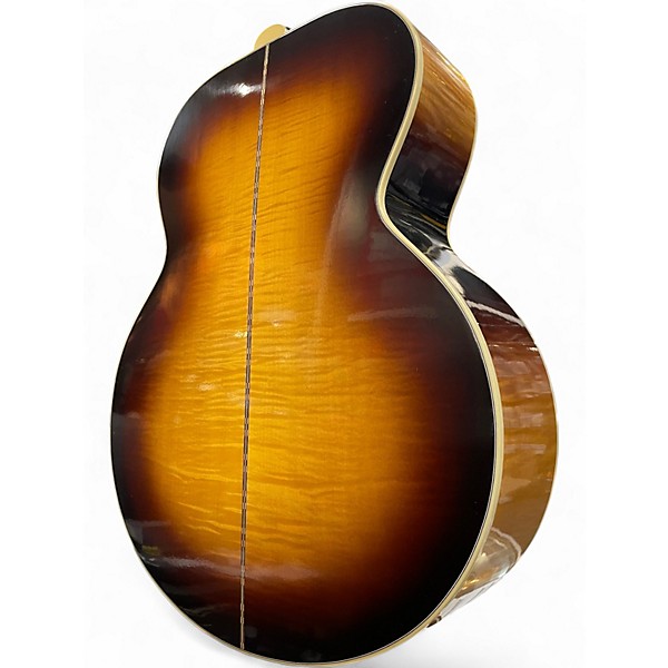 Used Gibson Custom 1957 SJ200 Vintage Sunburst Acoustic Electric Guitar