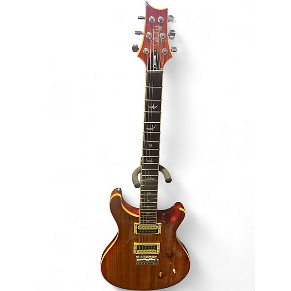 Used PRS SE Custom 24 Zebrawood Solid Body Electric Guitar