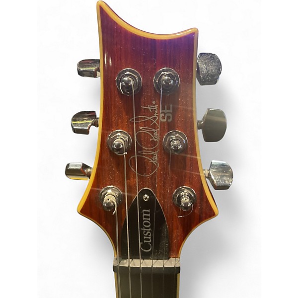 Used PRS SE Custom 24 Zebrawood Solid Body Electric Guitar