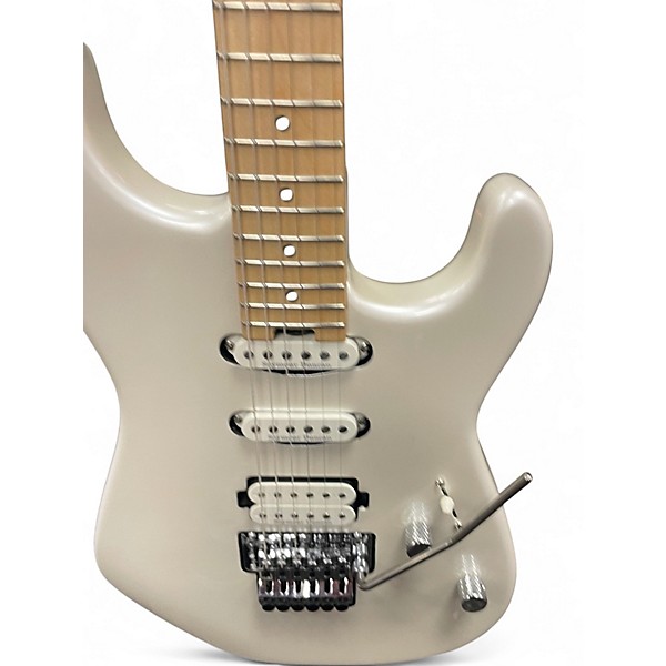 Used Charvell PM SD3 FR WHITE Solid Body Electric Guitar