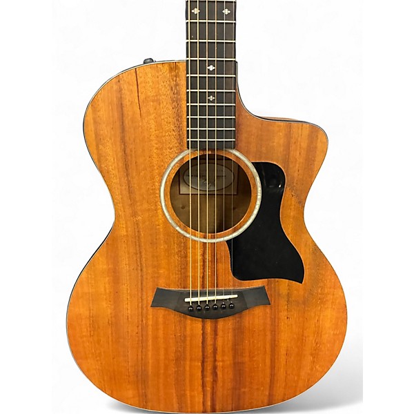 Used Taylor 224CEKDLX Natural Acoustic Electric Guitar