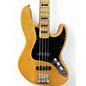 Used Squier Classic Vibe 70s Jazz Bass Natural Electric Bass Guitar