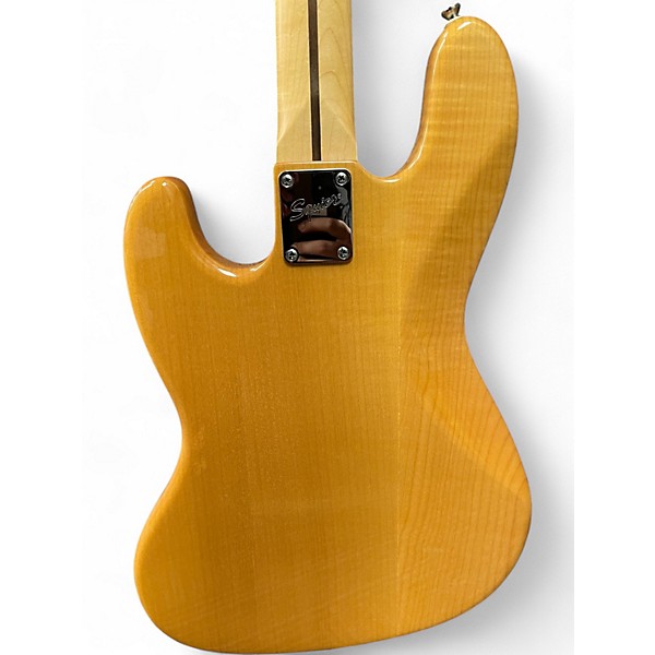 Used Squier Classic Vibe 70s Jazz Bass Natural Electric Bass Guitar