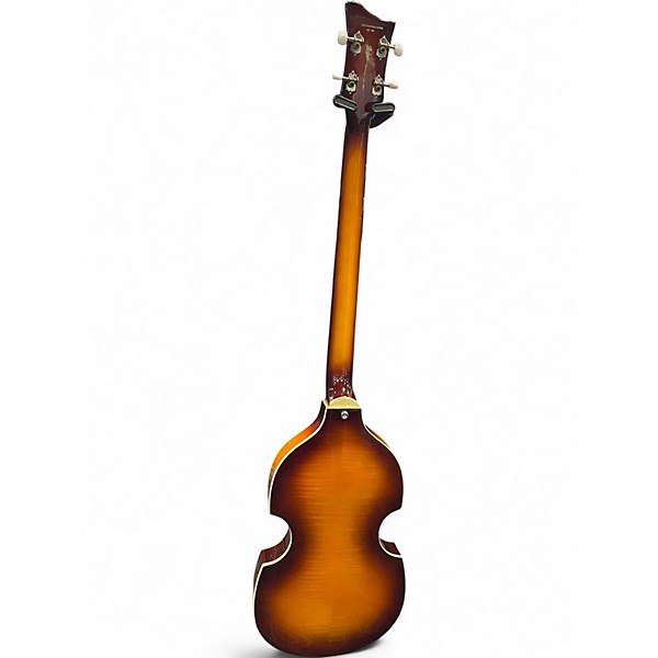 Used Hofner b bass hi series  2 Tone Sunburst Electric Bass Guitar