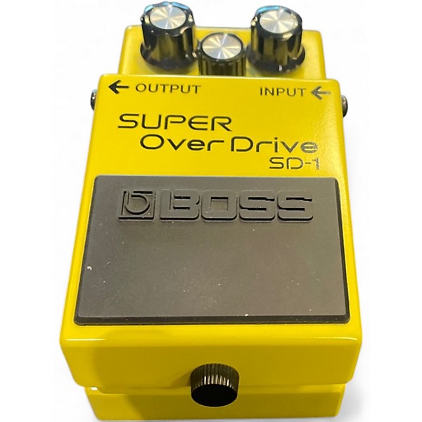Used BOSS SD1 Super Overdrive Effect Pedal