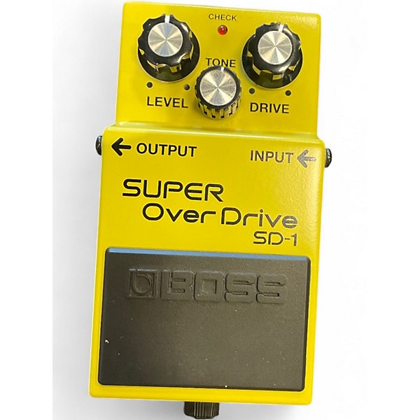 Used BOSS SD1 Super Overdrive Effect Pedal