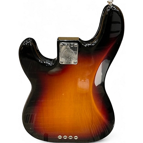 Used Fender American Professional II Precision Bass Sunburst Electric Bass Guitar