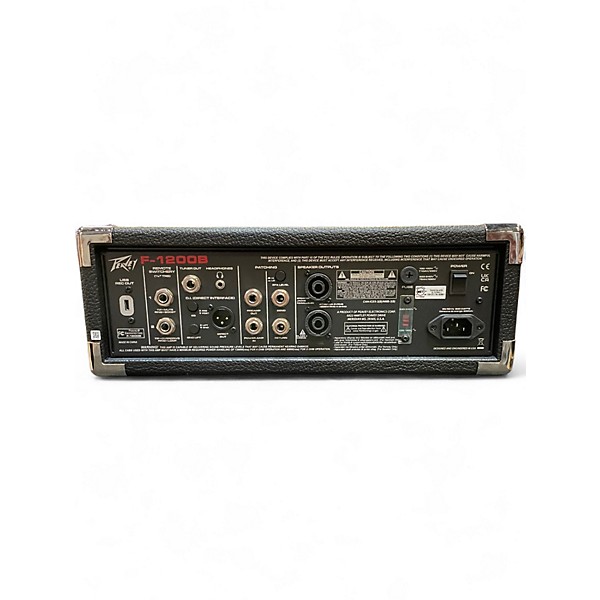 Used Peavey F-1200B Super Festival Series Bass Amp Head