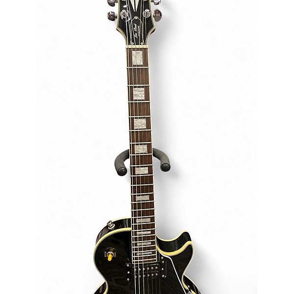 Used Epiphone LES PAUL CUSTOM JOHN SYKES BLACK Solid Body Electric Guitar