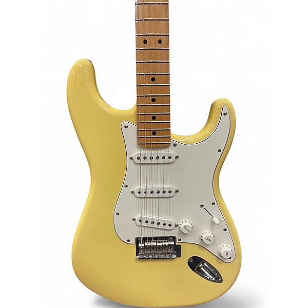 Used Fender Player Stratocaster Buttercream Solid Body Electric Guitar