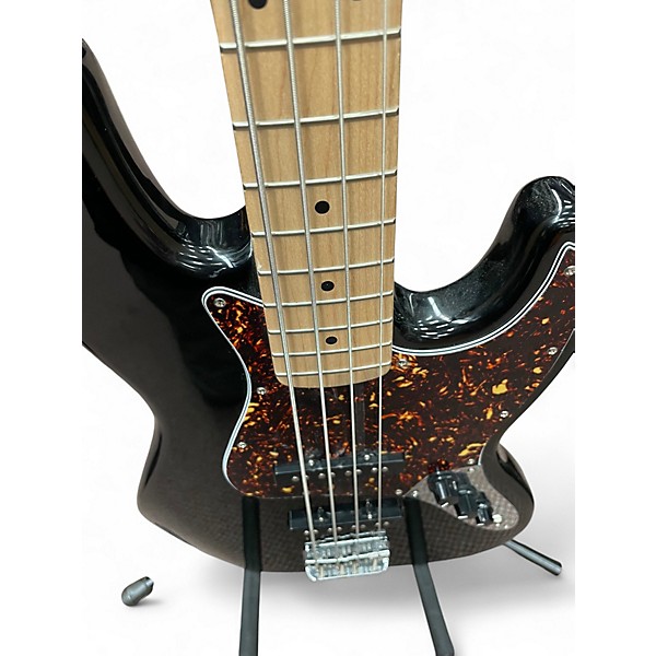 Used Squier Affinity Jazz Bass Black Electric Bass Guitar