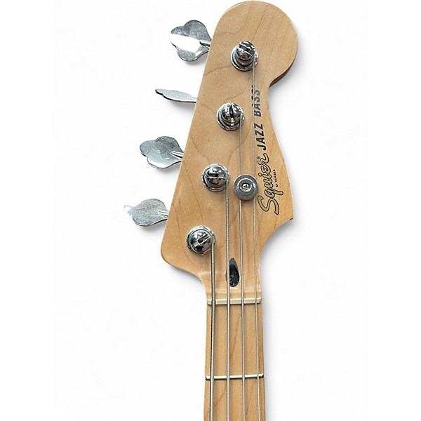 Used Squier Affinity Jazz Bass Black Electric Bass Guitar