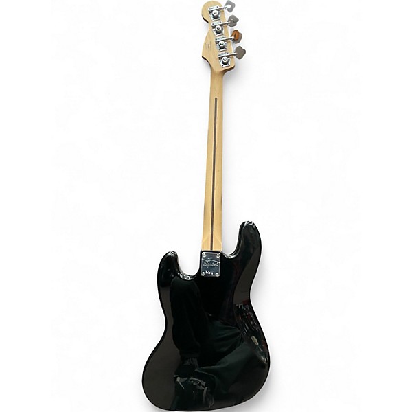 Used Squier Affinity Jazz Bass Black Electric Bass Guitar