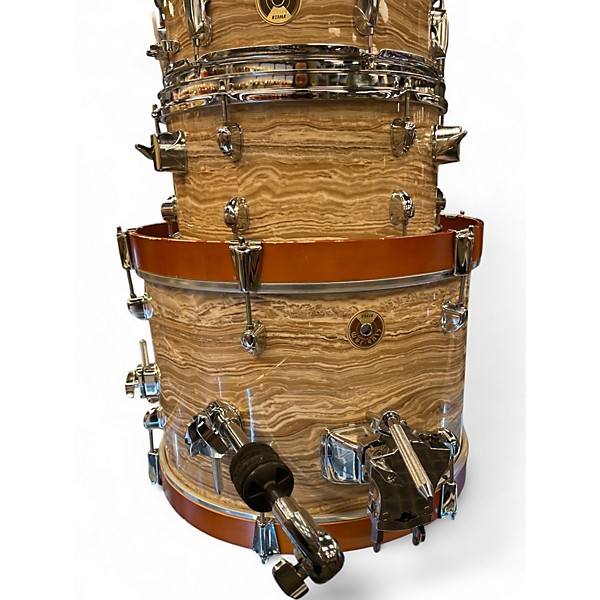 Used TAMA 4 Piece CLUB JAM Natural Drum Kit