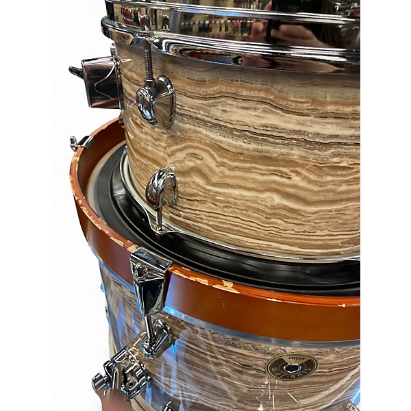 Used TAMA 4 Piece CLUB JAM Natural Drum Kit