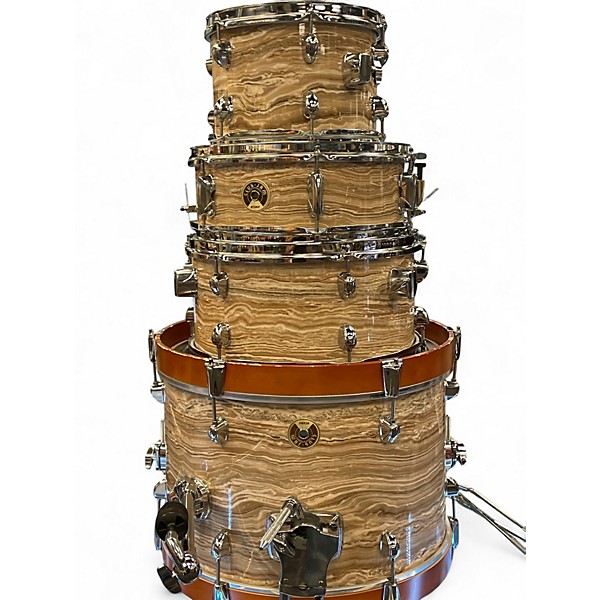 Used TAMA 4 Piece CLUB JAM Natural Drum Kit