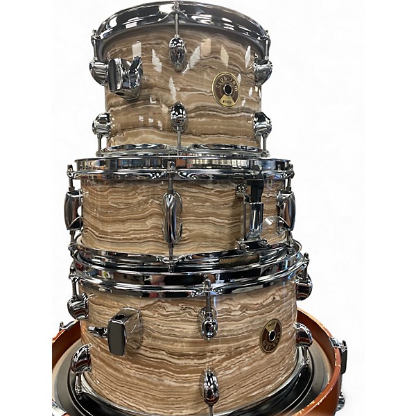 Used TAMA 4 Piece CLUB JAM Natural Drum Kit