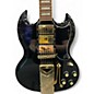 Used 2015 Gibson SGS3 with Sideways Vibrola Ebony Solid Body Electric Guitar