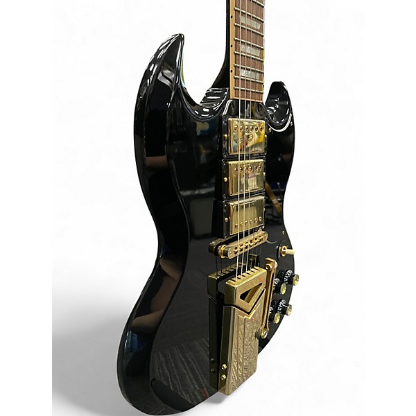 Used 2015 Gibson SGS3 with Sideways Vibrola Ebony Solid Body Electric Guitar