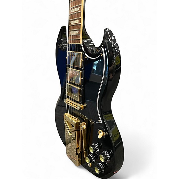 Used 2015 Gibson SGS3 with Sideways Vibrola Ebony Solid Body Electric Guitar