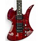 Used B.C. Rich MGSTTR Mockingbird ST Trans Red Solid Body Electric Guitar