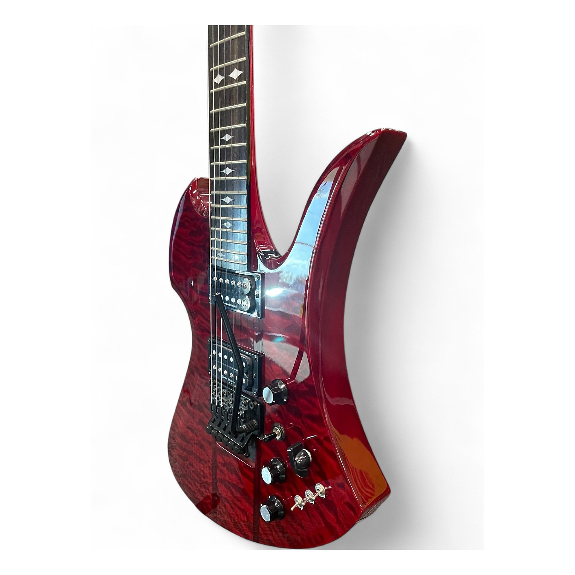 Used B.C. Rich MGSTTR Mockingbird ST Trans Red Solid Body Electric