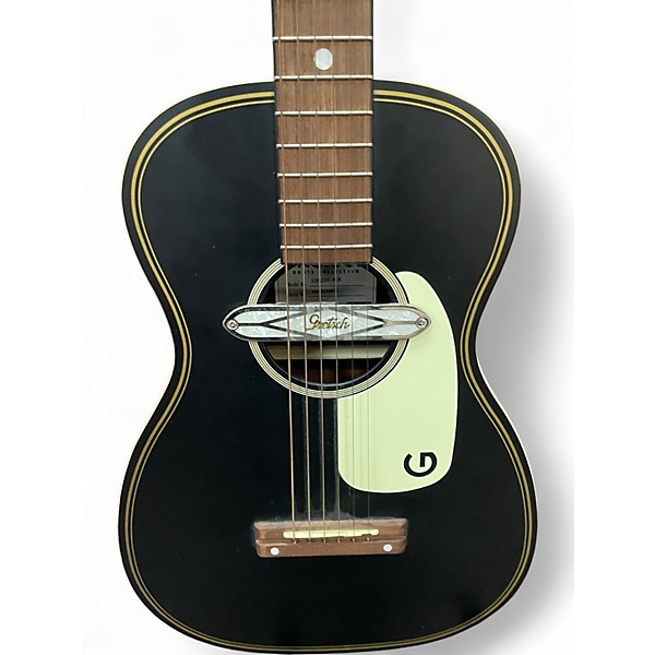 Used Gretsch Guitars G9520E Black Acoustic Electric Guitar