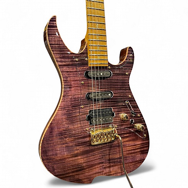 Used Vola ZENITH BBA PLUM Solid Body Electric Guitar