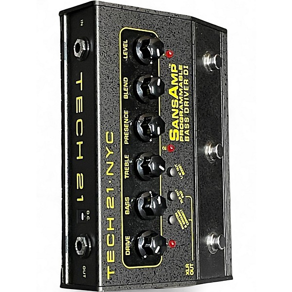 Used Tech 21 SANSAMP DI Effect Pedal